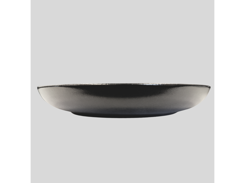 Lubiana shallow plate Rondo, Ø28 cm, black